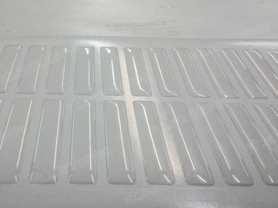 ЛИНЗЫ ДЛЯ ЗАГОТОВОК С БОРТИКАМИ «ГОС. НОМЕР АВТО» 51*12,9 мм.