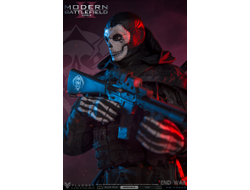 Гоуст 2.0 в черном (серия Call of Duty) - КОЛЛЕКЦИОННАЯ ФИГУРКА 1/6 END WAR  2.0 (FS-73043) - FLAGSET