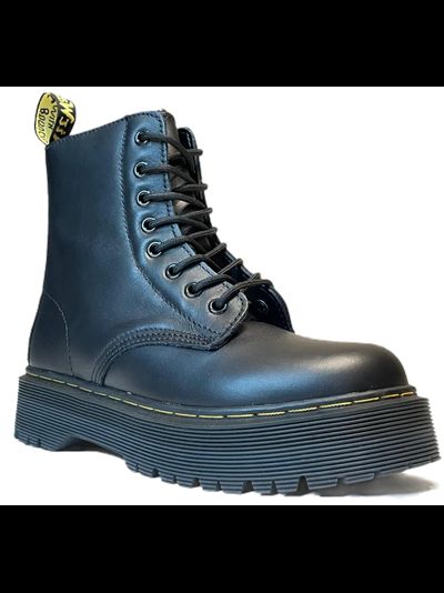 Dr Martens Jadon Vintage С Черным Мехом Без Молнии