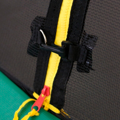 Батут Arland премиум 16FT с внутренней страховочной сеткой и лестницей (Dark green)