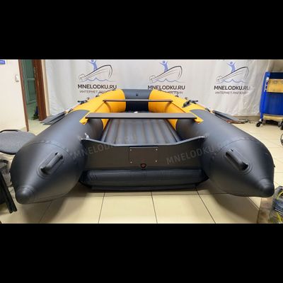 Моторная лодка Таймень NX 3600 НДНД PRO MAX оранжевый/черный