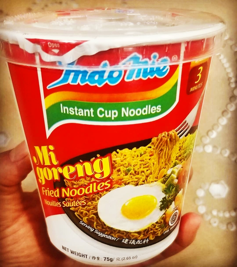 Индонезийский ЖАРЕНЫЙ рамен Mi goreng Indomie