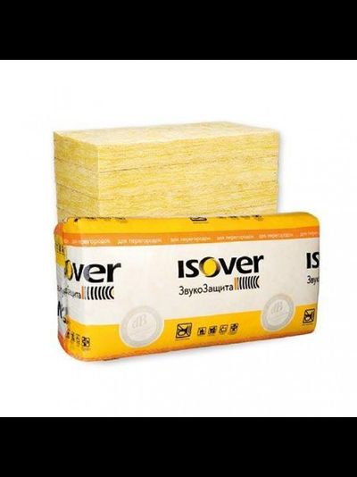 Isover Звукозащита -100, 610x1170x100 мм, 1 уп.=7,14 м2, 0,714 м3,