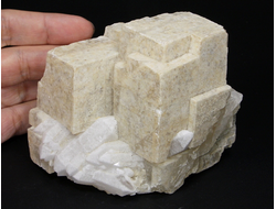 Кальцит, Кварц молочный, Россия, Дальнегорск (105*72*60 мм, 512 г) №26042