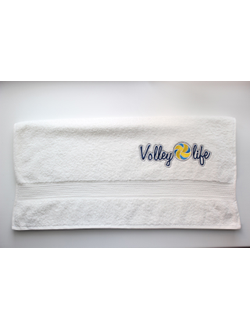 Полотенце среднее белое