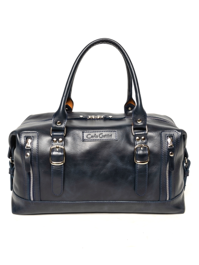 Кожаная дорожная сумка Ravenna Premium blue (арт. 4047-19)