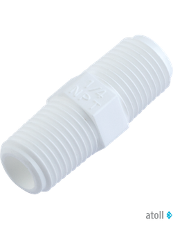 Межколбовый соединитель atoll HN0404-1 1/4рн x 1/4рн (Z-PN-4 без уплотнений)