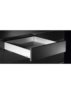 Выдвижной ящик с тонкой стенкой Titus Tekform slimline DW100 450 мм, цвет белый.