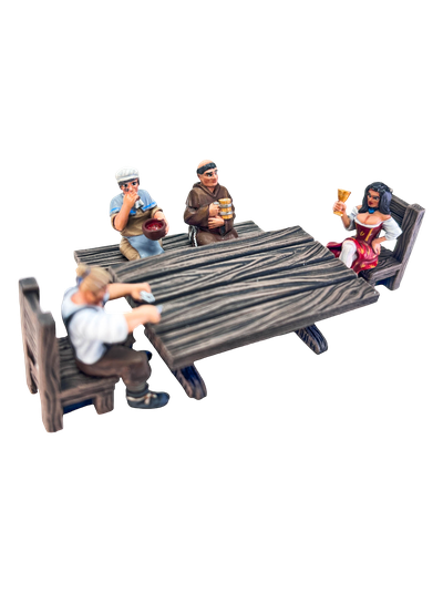 Обедающие горожане