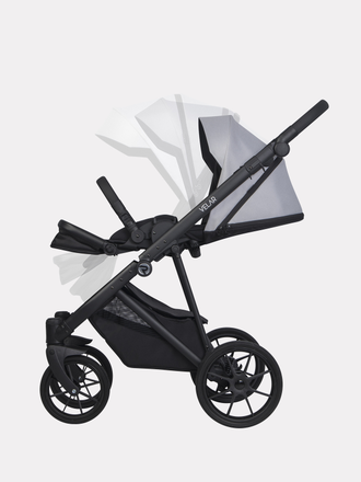 Коляска 2в1 Riko Velar 01 Stone (серый)