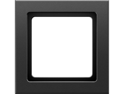 Рамка 1 пост Berker серия Q.3, антрацит бархат