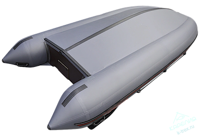 Лодка ПВХ Hunterboat Хантер Классика 390New2022 Серая
