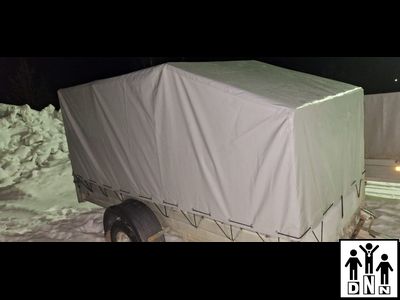 Реставрация прицепа с заменой тента