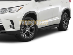 Пороги на Toyota Highlander (2017-2020) Black Start