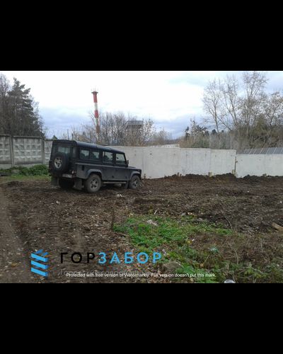 Монтаж под ключ бетонного забора