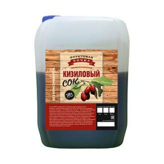 Сок кизиловый &quot;Фруктовая Бочка&quot; 5 кг