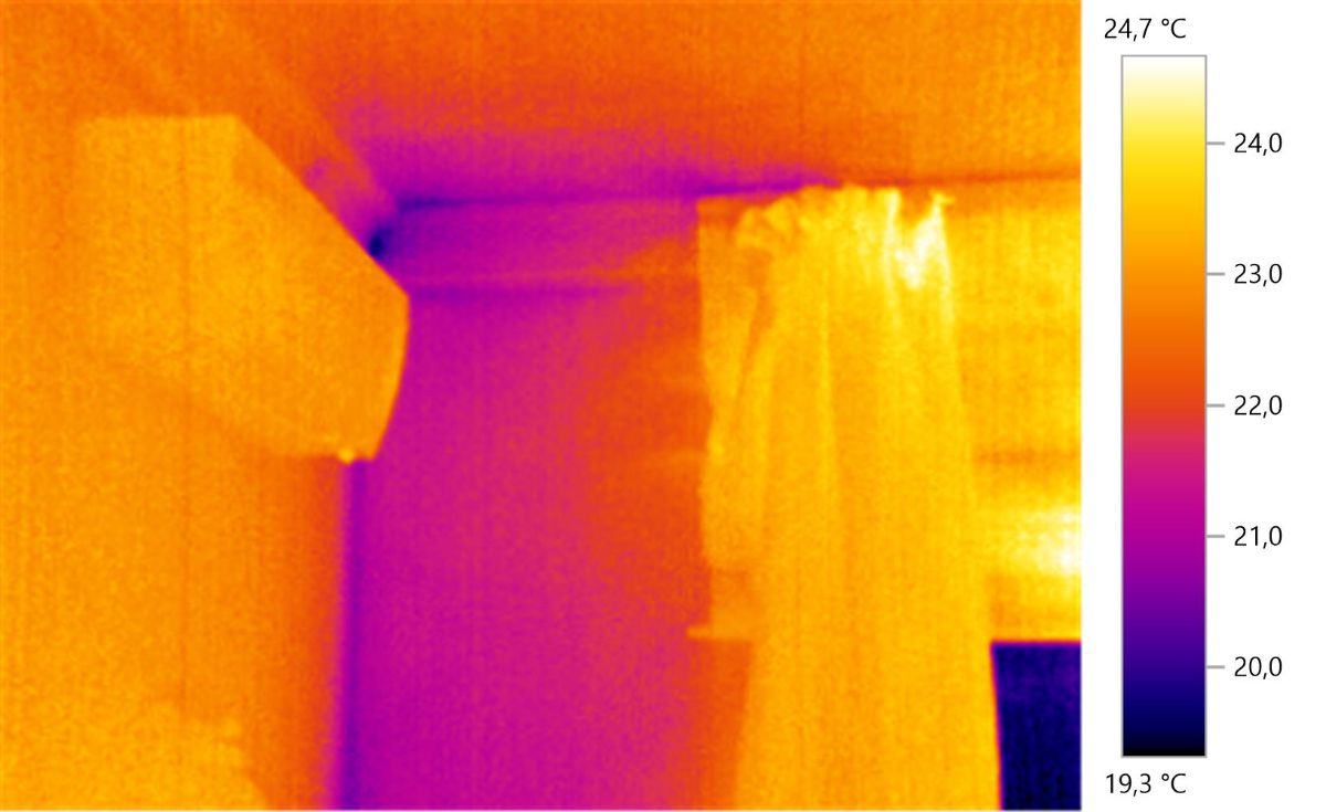 Проведение тепловизионного обследования квартиры улица Гарибальди