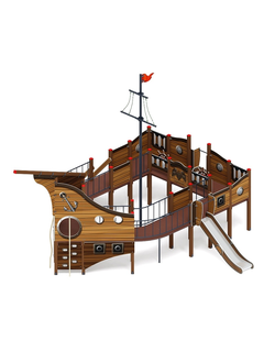 Серия «Фрегат» ДИК 2.03.3.04-05 H=1200 малый игровой комплекс