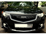 Вставка Mugen в стоковую Решетку радиатора для Honda Accord 8-CU2 (Дорестайл)