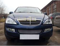 Защита радиатора Ssang Yong Kyron 2006- chrome