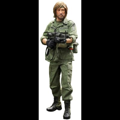 Американский пулеметчик во Вьетнаме (Чак Норрис, &quot;Без вести пропавшие&quot;) - Коллекционная ФИГУРА 1/6 Vietnam War U.S. Army – Colonel James (V80184) - DID