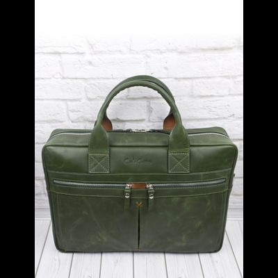Сумка для ноутбука Montebello green (арт. 1033-11)