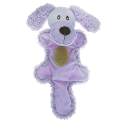 AROMADOG Игрушка для собак BIG HEAD Собачка сиреневая с хвостом 25 см