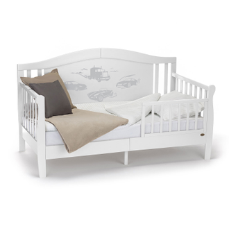 Подростковая кровать Nuovita Stanzione Verona Div Macchina Bianco/Белый