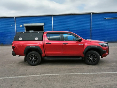 Кунг KDT V поколения полностью алюминиевый на Toyota Hilux Revo 2015+