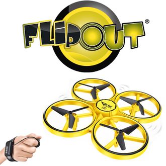 КВАДРОКОПТЕР УПРАВЛЯЕМЫЙ ЖЕСТАМИ РУКИ FLIPOUT DRON