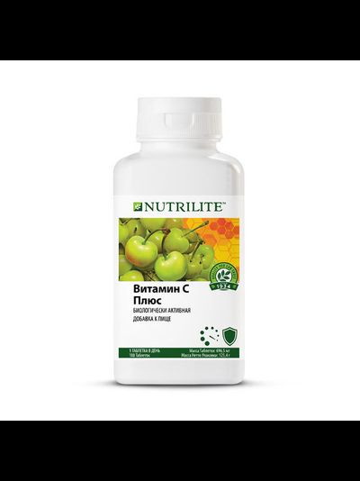 ПОДДЕРЖКА ИММУНИТЕТА Nutrilite Витамин С плюс, 180 таб.