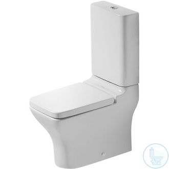 Унитаз напольный Duravit Pura Vida (Германия) с доставкой и установкой