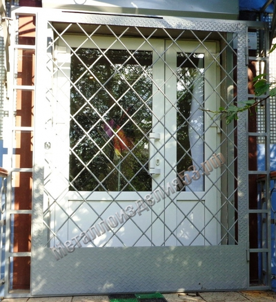 Дверь-решетка сварная Ромб (артикул-ДР01)