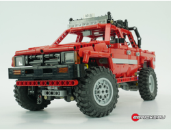 Колесный диск и LEGO модели изображены для примера и в комплект поставки не входят!  Shown installed