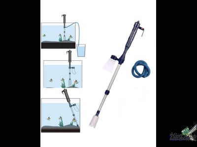 iLONDA L68 - Сифон на батарейках для аквариумов, глубиной до 53 см