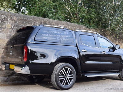 Кунг Alpha GTE/GSR в чёрном цвете кабара код 9291 на Mercedes X-class 2018-2019-2020+ AvengerUral.ru