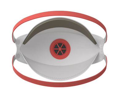 Трехпанельный респиратор DSK 3D 5522 НК