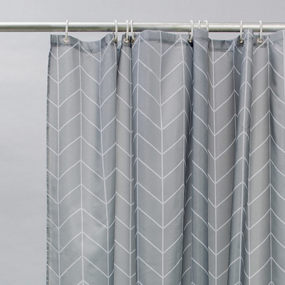 Штора для ванной комнаты, IDDIS полиэстер, 240x200 см