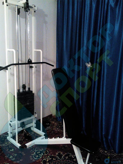 "Санитас" 60 кг со скамьей (металлические обрезиненные груза)