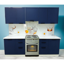 Кухонный гарнитур Монс Индиго 2,4м.