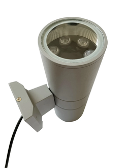 Светильник 12вт (2*6вт) двусторонний фасадный светодиодный (Серый)