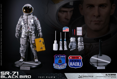 ПРЕДЗАКАЗ - Пилот SR-71 - Коллекционная ФИГУРКА 1/6 SR-71 BLACK BIRD TEST PILOT (78109) - DAMTOYS ?ЦЕНА: 25300 РУБ.?