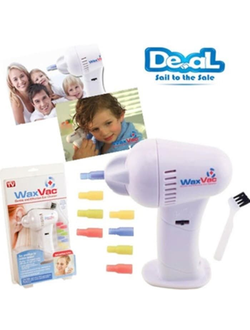 Прибор для чистки ушей "WaxVac" (Доктор Вак) оптом