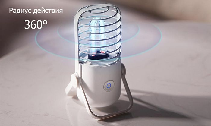 Бактерицидная дезинфекционная ультрафиолетовая лампа Xiaomi Xiaoda UVC ...