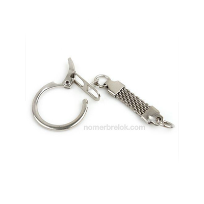 Заготовка акриловая «фото-брелок», белая. Комплект на 10-ть брелоков.