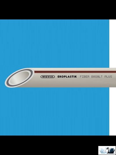 Труба Ekoplastik Fiber Basalt Plus STRFB032TRCT D 32 мм PP-RCT S 3,2 Полипропиленовая