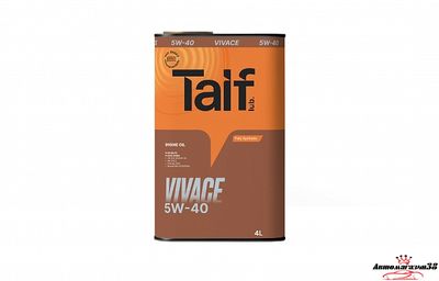 TAIF VIVAGE 5W40 1л