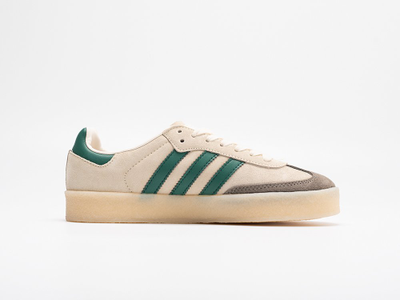 Ronnie Fieg x Clarks x Adidas Samba Beige Green
