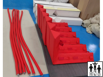 Подушки угловые 30 х 200 см (4шт) DNN (кожа премиум)