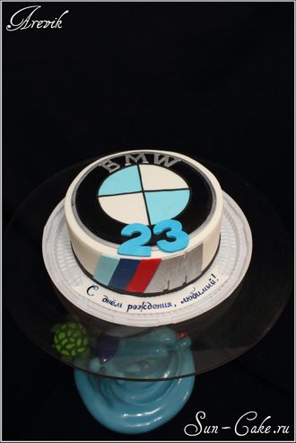 Торт с эмблемой BMW (3 кг.)